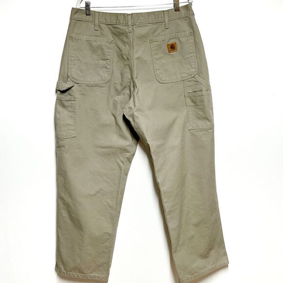 New Carhartt Pants: Men's B11 DES Desert 12oz. Cotton Duck Work Pants Sz 36/30 - Picture 4 of 7